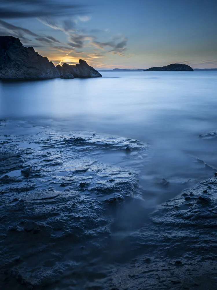Craigleith at Dusk - Fineart photography by Ronnie Baxter