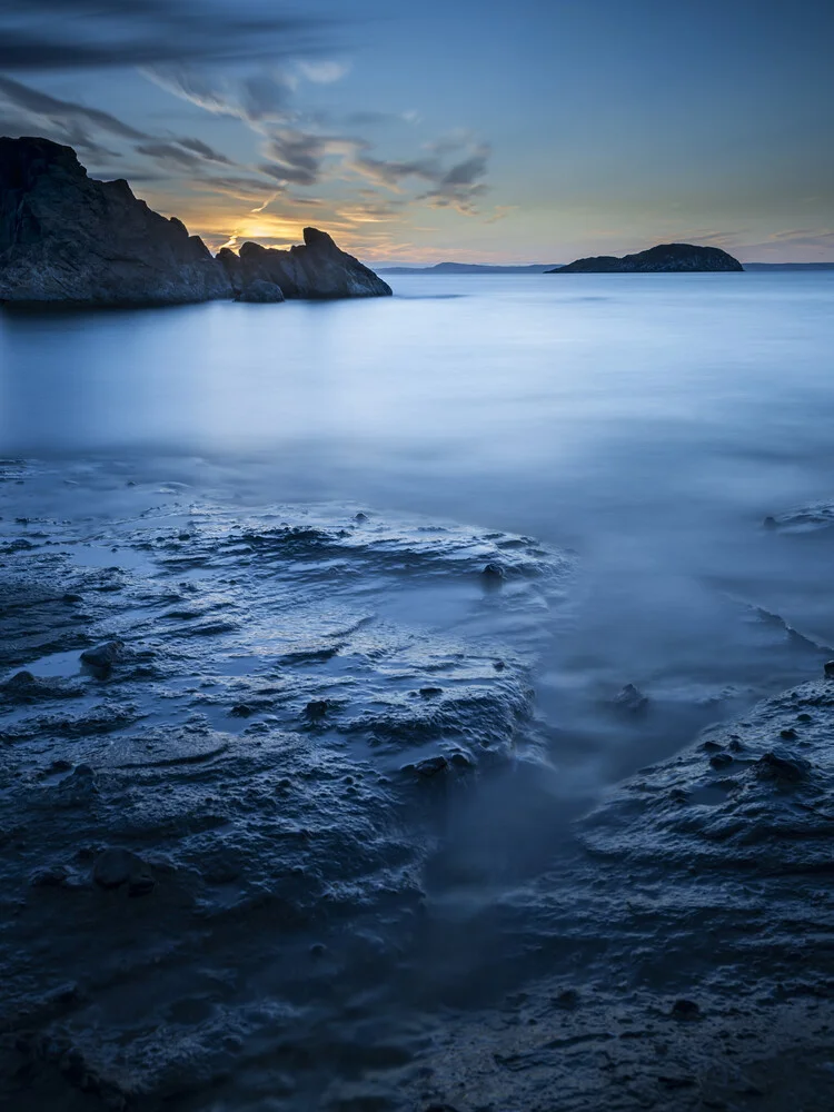 Craigleith at Dusk - fotokunst von Ronnie Baxter