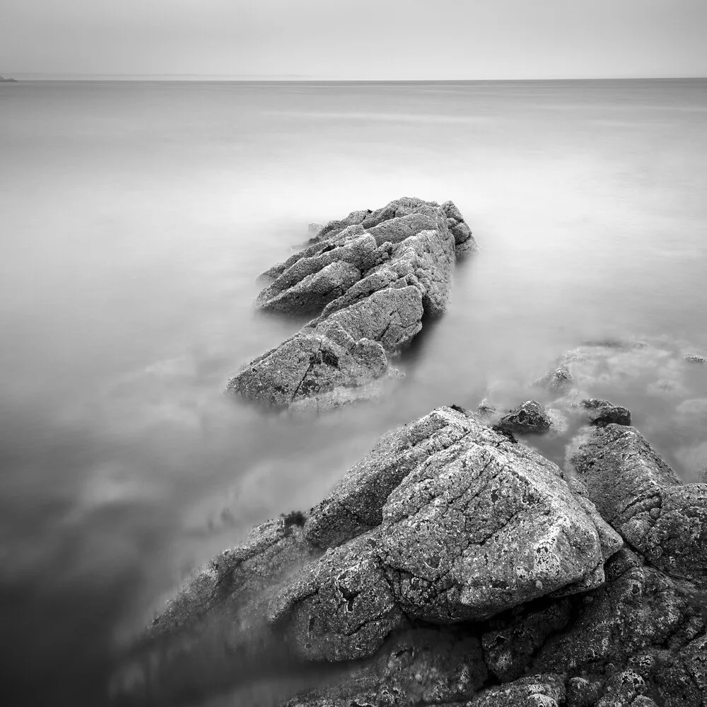 Yellowcraigs Rock Study 1 - fotokunst von Ronnie Baxter