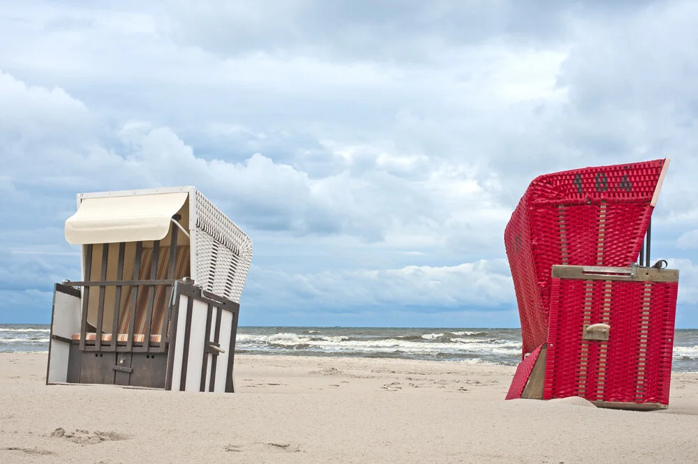 Strandkorb - fotokunst von Alexander Barth