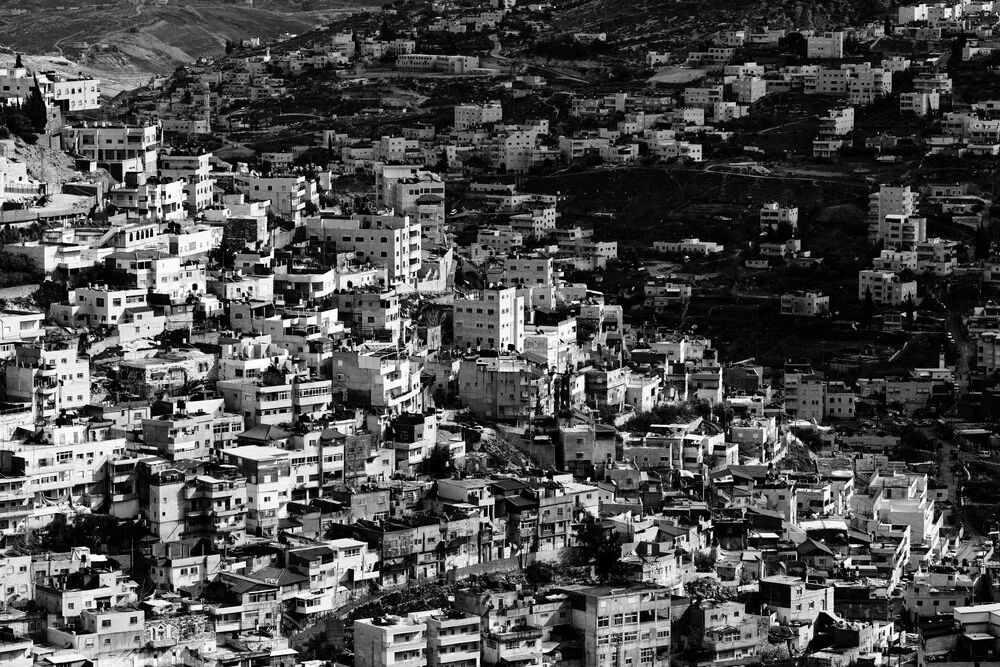 busy mountains of Jerusalem - fotokunst von Victor Bezrukov