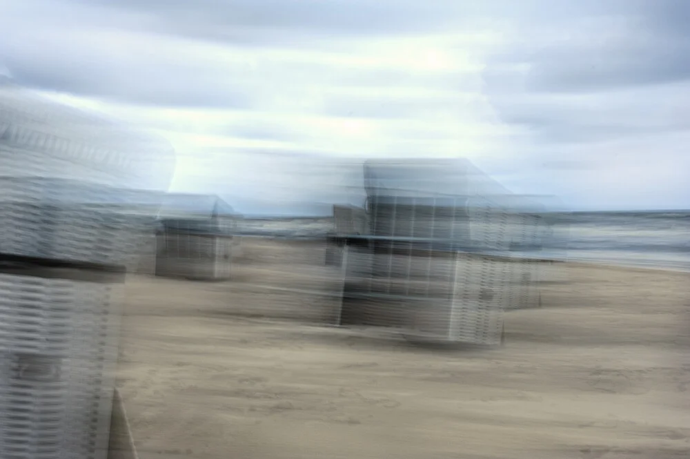 Strandkorb an der Ostsee - fotokunst von Alexander Barth