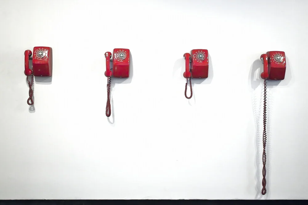 Telephones (in a hotel lobby) - Fineart photography by Jeff Seltzer