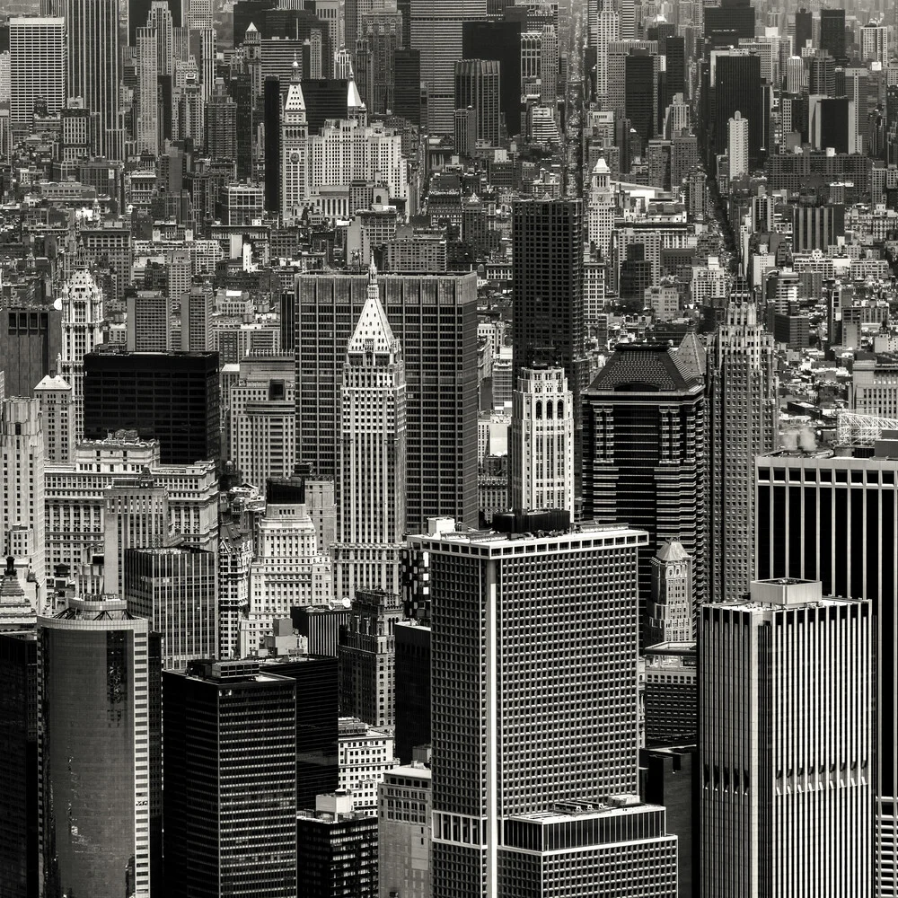 Manhattan 6 miles digest - fotokunst von Regis Boileau
