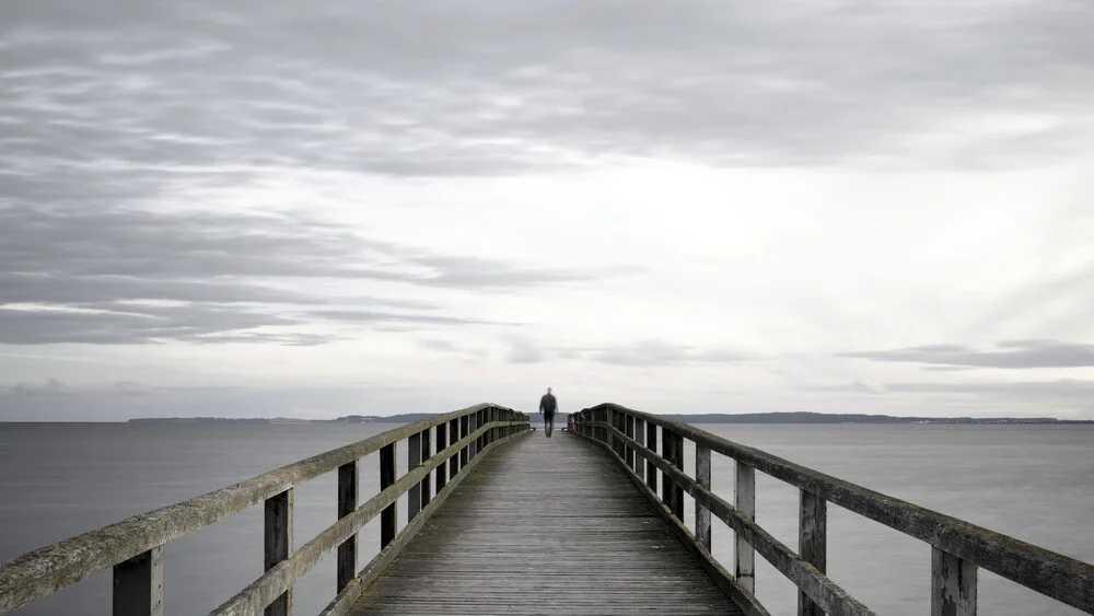 Seebrücke Sassnitz - Fineart photography by Gabi Kuervers