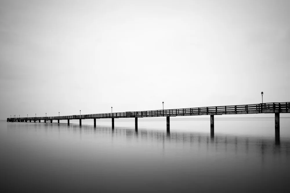 Seebrücke Lubmin - fotokunst von Oliver Buchmann