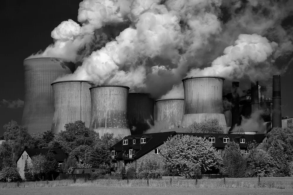 Strom ? Der Nachbar macht das schon ! - fotokunst von Oliver Buchmann