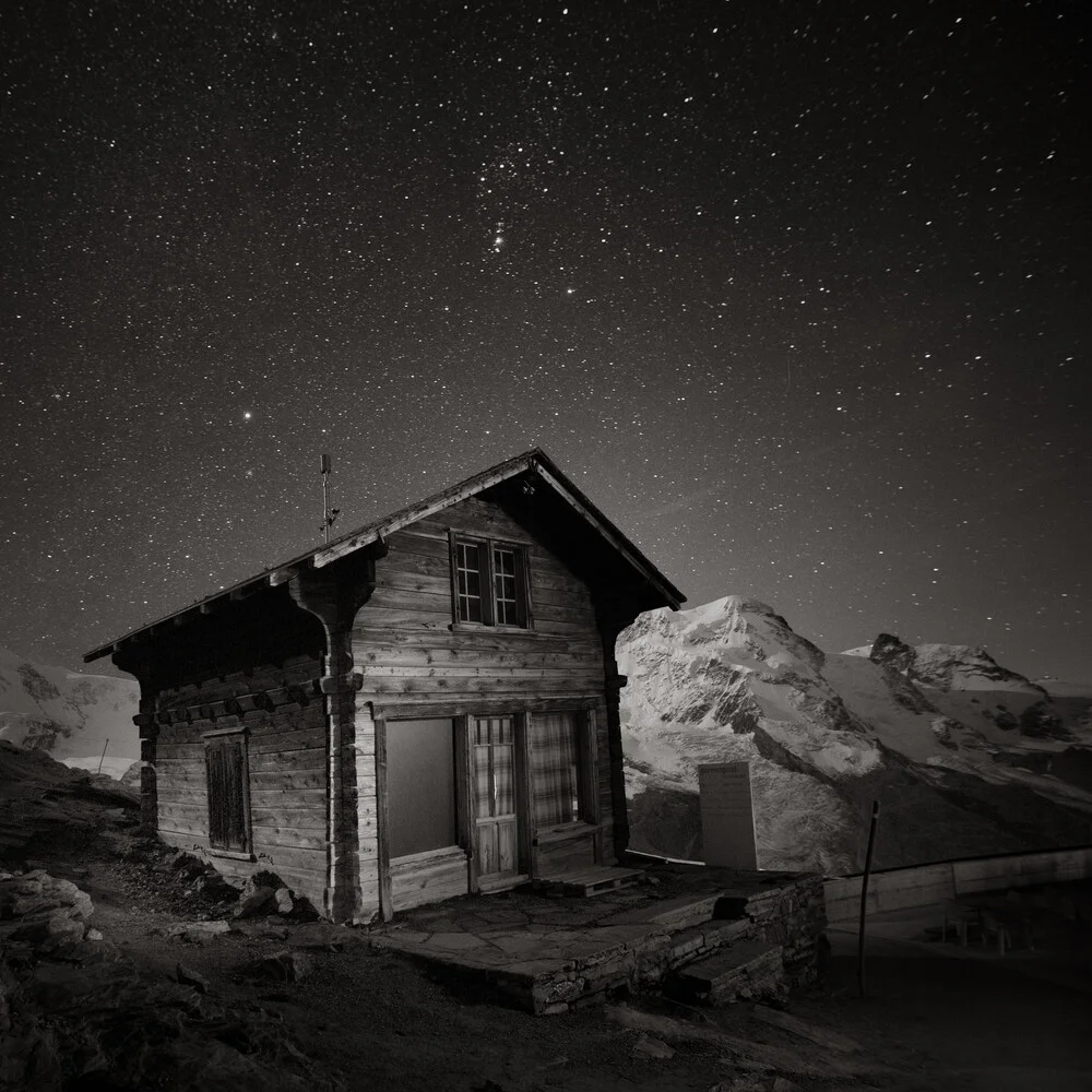 Gornergrat Hut - fotokunst von Ronny Behnert