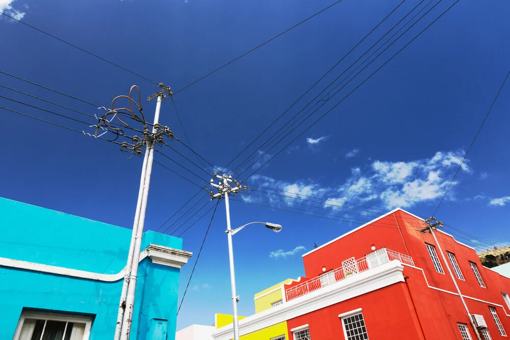 Houses in Bo-Kaap, Cape Town - Fineart photography by Eva Stadler