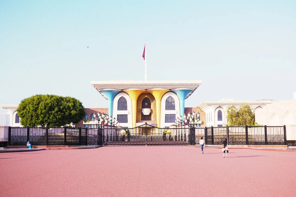 Al-Alam palace, Muscat, Oman - Fineart photography by Eva Stadler