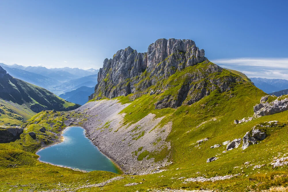 Herz der Alpen - fotokunst von Torsten Muehlbacher