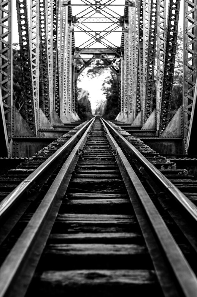 Rail roads - fotokunst von Juan Pablito Bassi