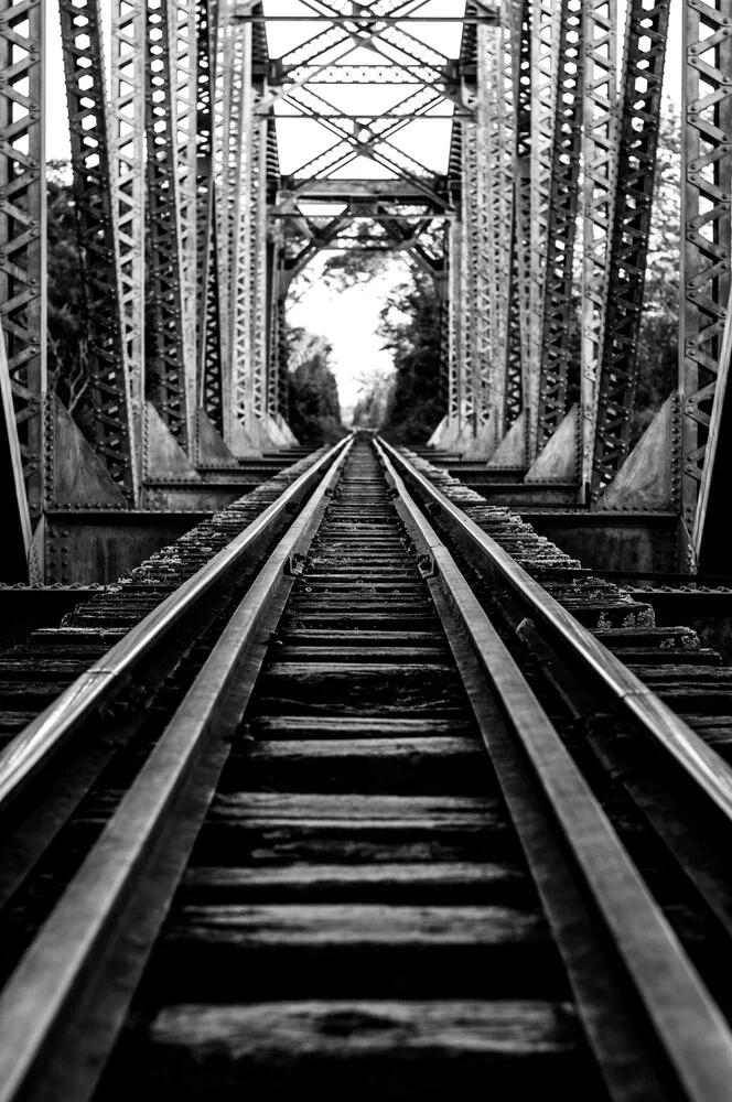 Rail roads - fotokunst von Juan Pablito Bassi