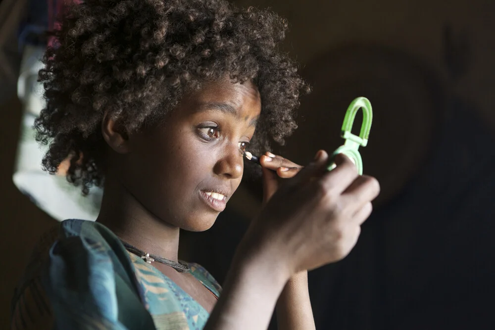 Tigray girl, Northern Ethiopia - Fineart photography by Christina Feldt