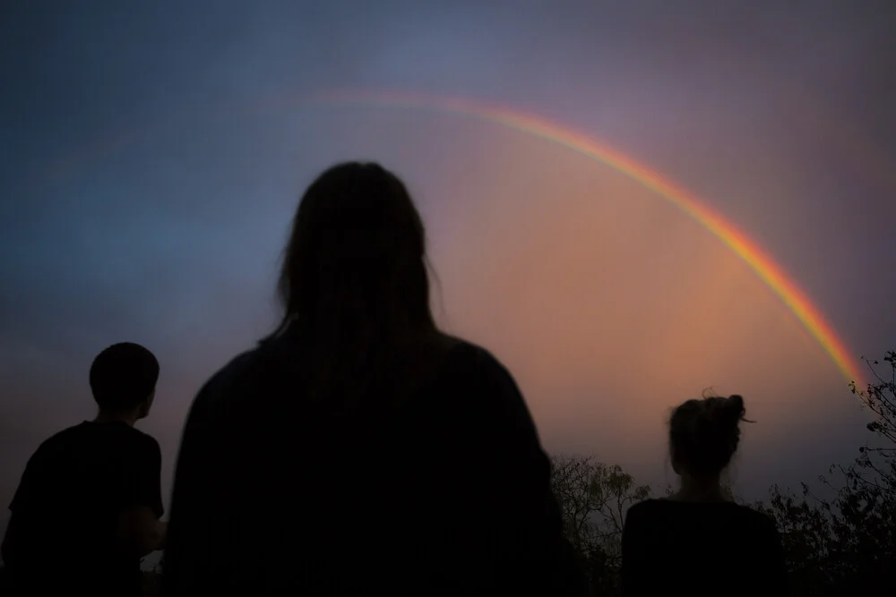 rainbows for breakfast - fotokunst von Jan Eric Euler