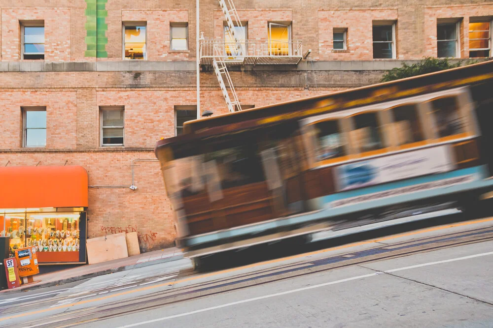 Cable Car - fotokunst von Martin Röhr