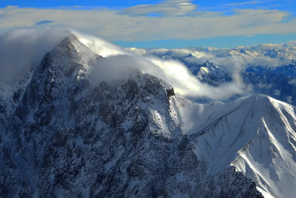 Zugspitzblick - fotokunst von Michael Brandone