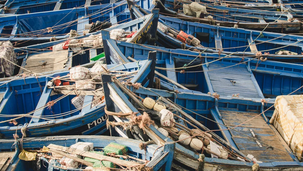 Fishing Boats - fotokunst von Chris Blackhead