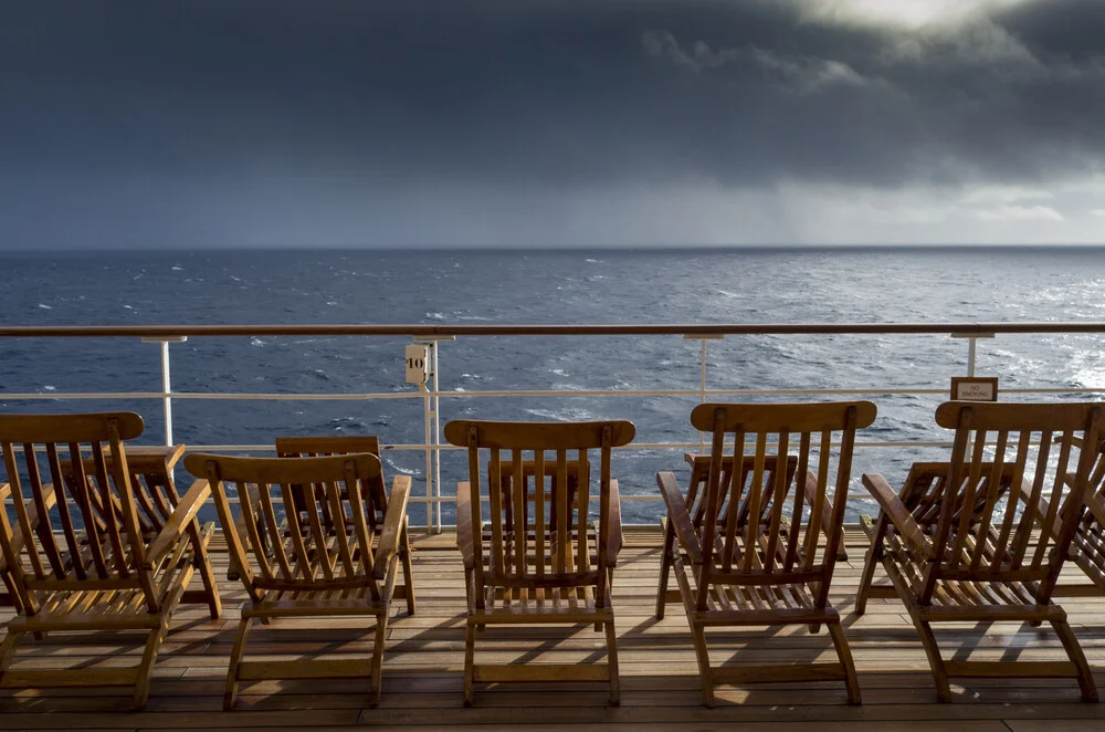 Deckchair QM2 #1 - fotokunst von J. Daniel Hunger