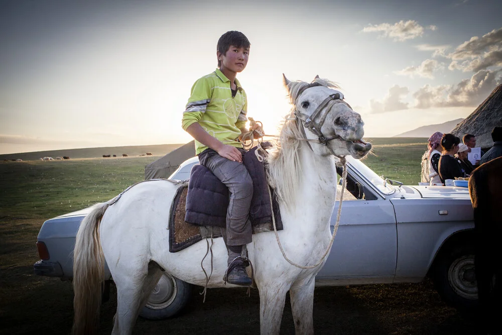 Song Kul - fotokunst von Michael Schrenk