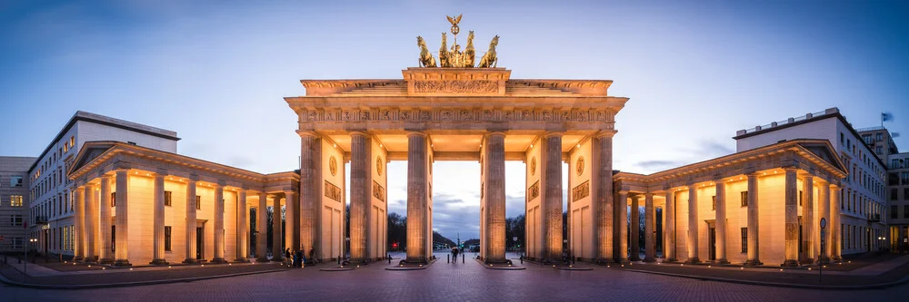 Berlin - Brandenburger Gate Panorama - Fineart photography by Jean Claude Castor