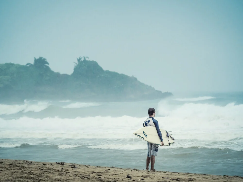 Waiting for the Wave - fotokunst von Johann Oswald