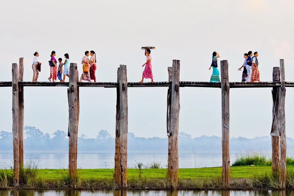 u-Bein Bridge - Fineart photography by Jens Benninghofen