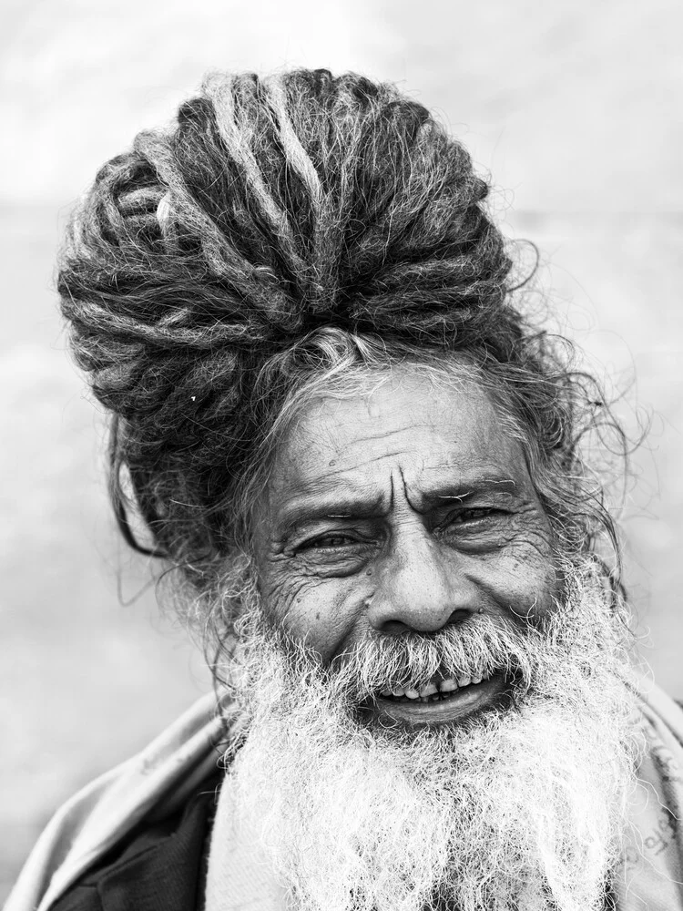 wise sadhu - Fineart photography by Jagdev Singh