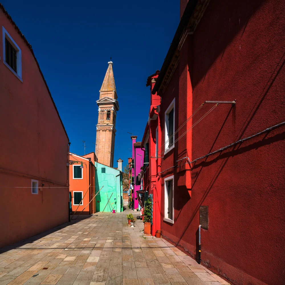 Venedig - Burano Studie #1 - fotokunst von Jean Claude Castor