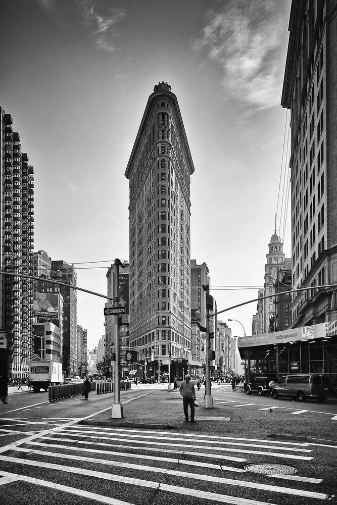 Flatiron Building - fotokunst von Mario Ebenhöh