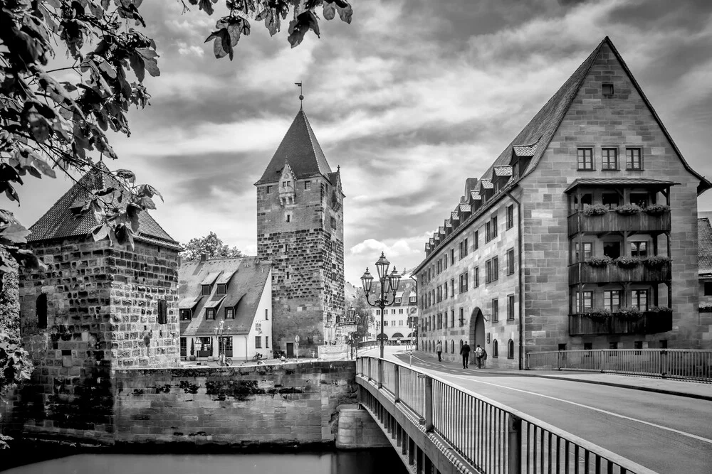 NÜRNBERG Heubrücke - fotokunst von Melanie Viola