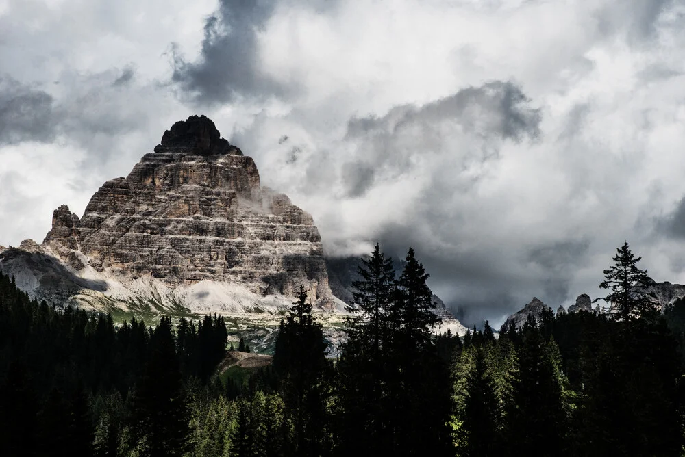 Drei Zinnen - Dolomiten - fotokunst von Michael Wagener