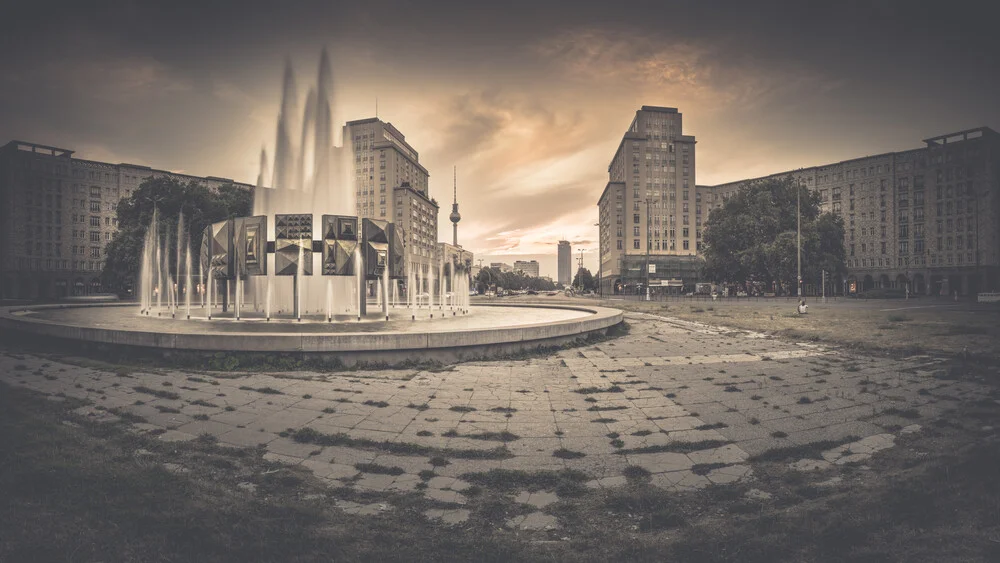 Strausberger Platz Panorama - Fineart photography by Ronny Behnert