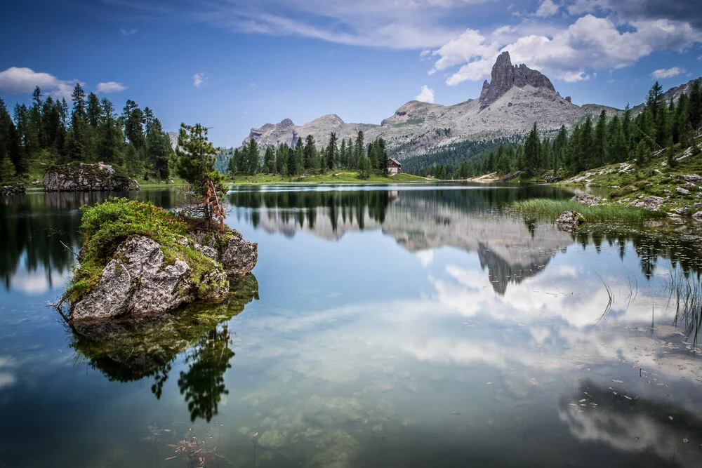 Lago di Federa - fotokunst von Markus Van Hauten