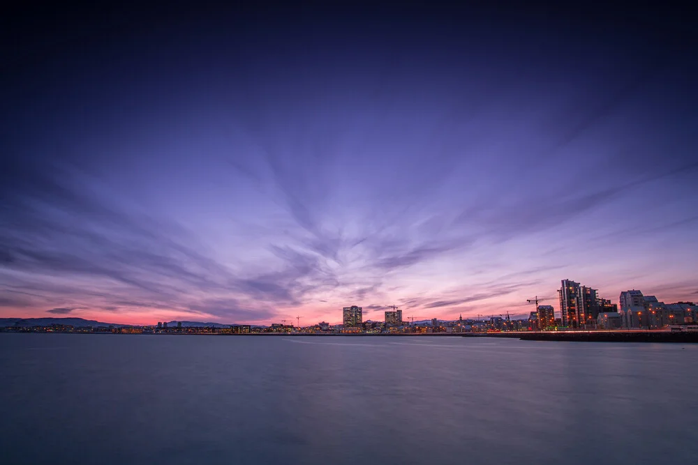 Reykjavik skyline - Fineart photography by Markus Van Hauten