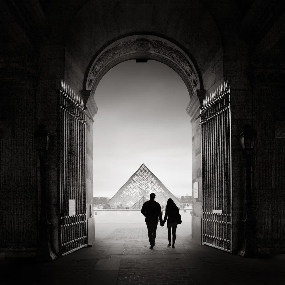 La pyramide du Louvre - fotokunst von Ronny Behnert