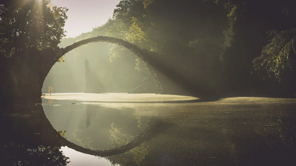 Rakotzbrücke - Study 4 - fotokunst von Ronny Behnert