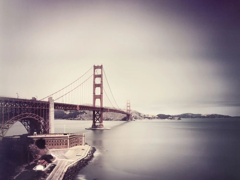 Two Cars - San Francisco,* USA - fotokunst von Ronny Ritschel