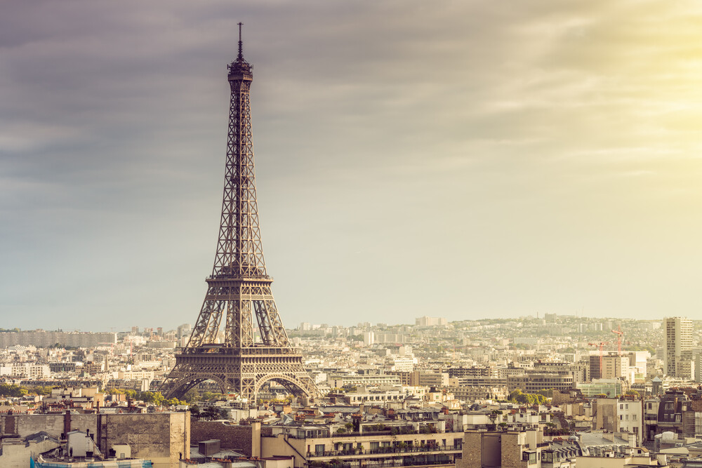Paris Eiffelturm - fotokunst von David Engel