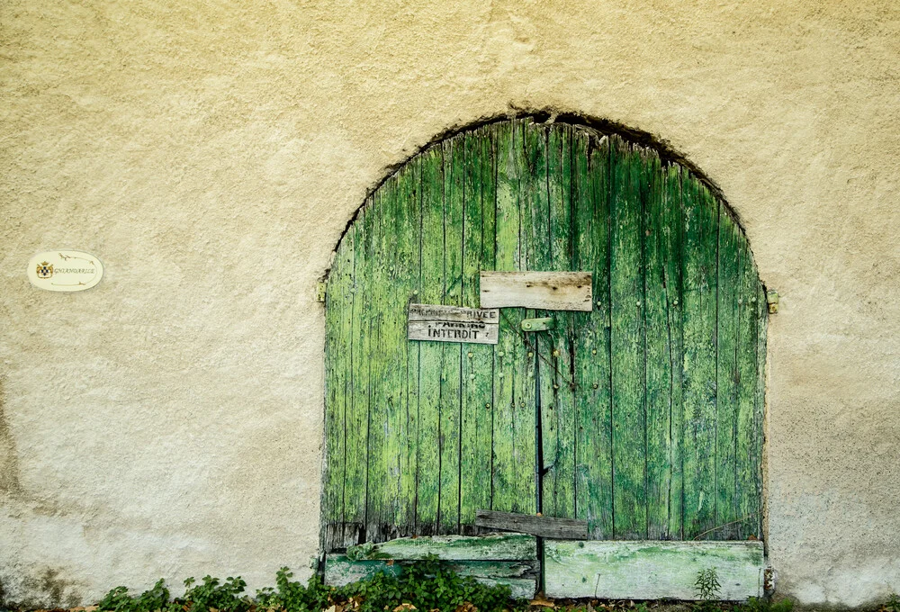 Korsika Hof - fotokunst von Steffen Rothammel