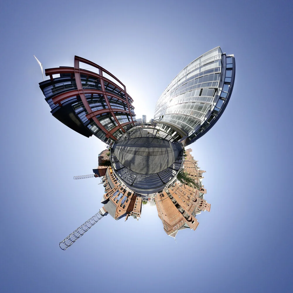 Planet Hamburg Neue Speicherstadt I - fotokunst von Stefan Korff