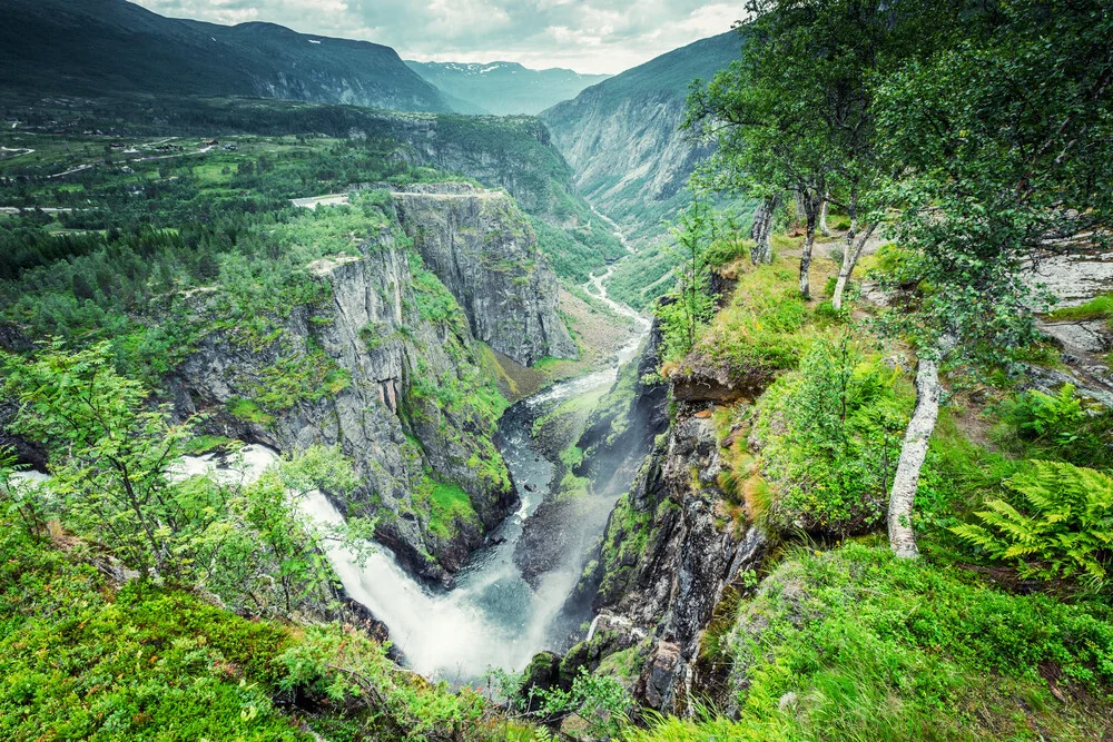 [:] Vøringsfossen [:] - fotokunst von Franz Sussbauer