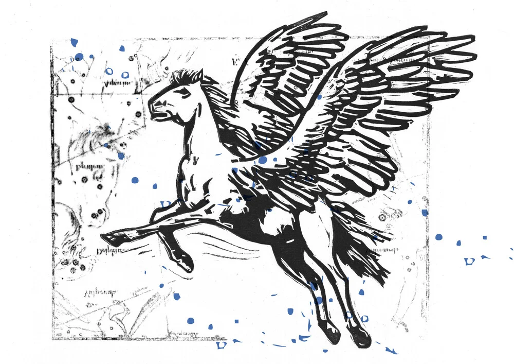 Pegasus - fotokunst von Amalia Caratozzolo