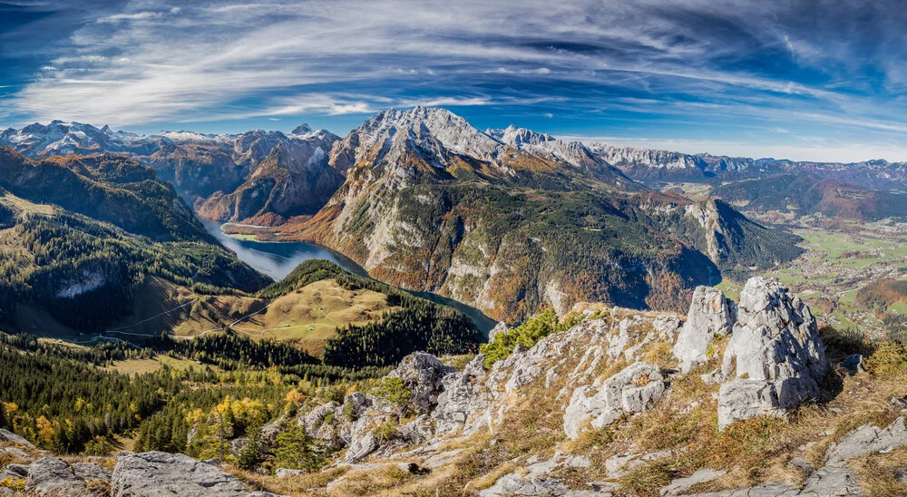 Der Watzmann, Deutschland – Fotokunst von Markus Van Hauten als Poster oder Acrylglasbild