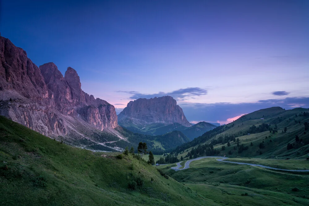 Passo Gardena mit Langkofel - Fineart photography by Markus Van Hauten