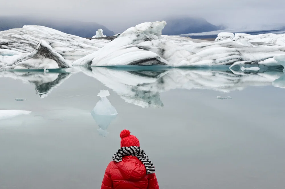 Gletschersee - fotokunst von Daniel Schoenen