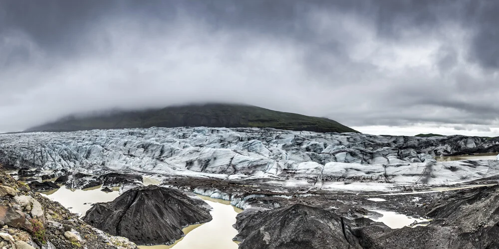 Svinafell, Island - fotokunst von Norbert Gräf