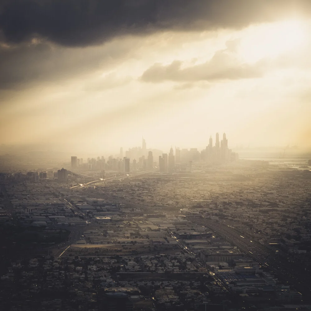 Dubai Marina Skyline - fotokunst von Ronny Behnert