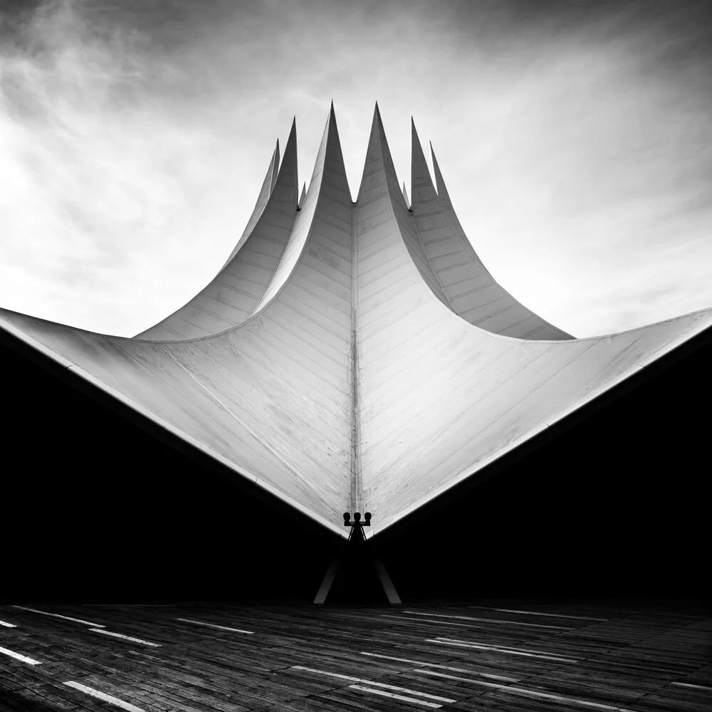 Tempodrom / Monochromatic Crown - Fineart photography by Vladan Radivojac