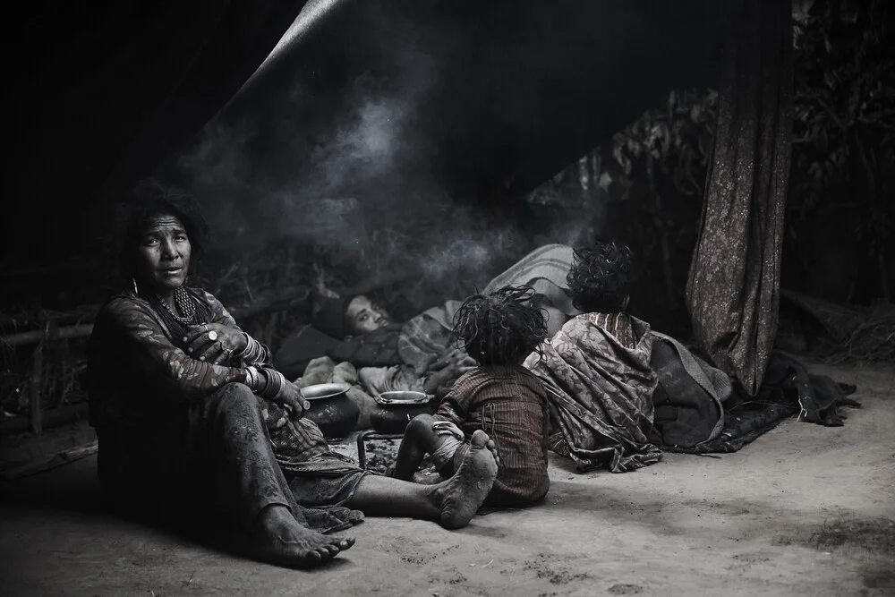 The Last Hunters-Gatherers of the Himalayas - Fineart photography by Jan Møller Hansen